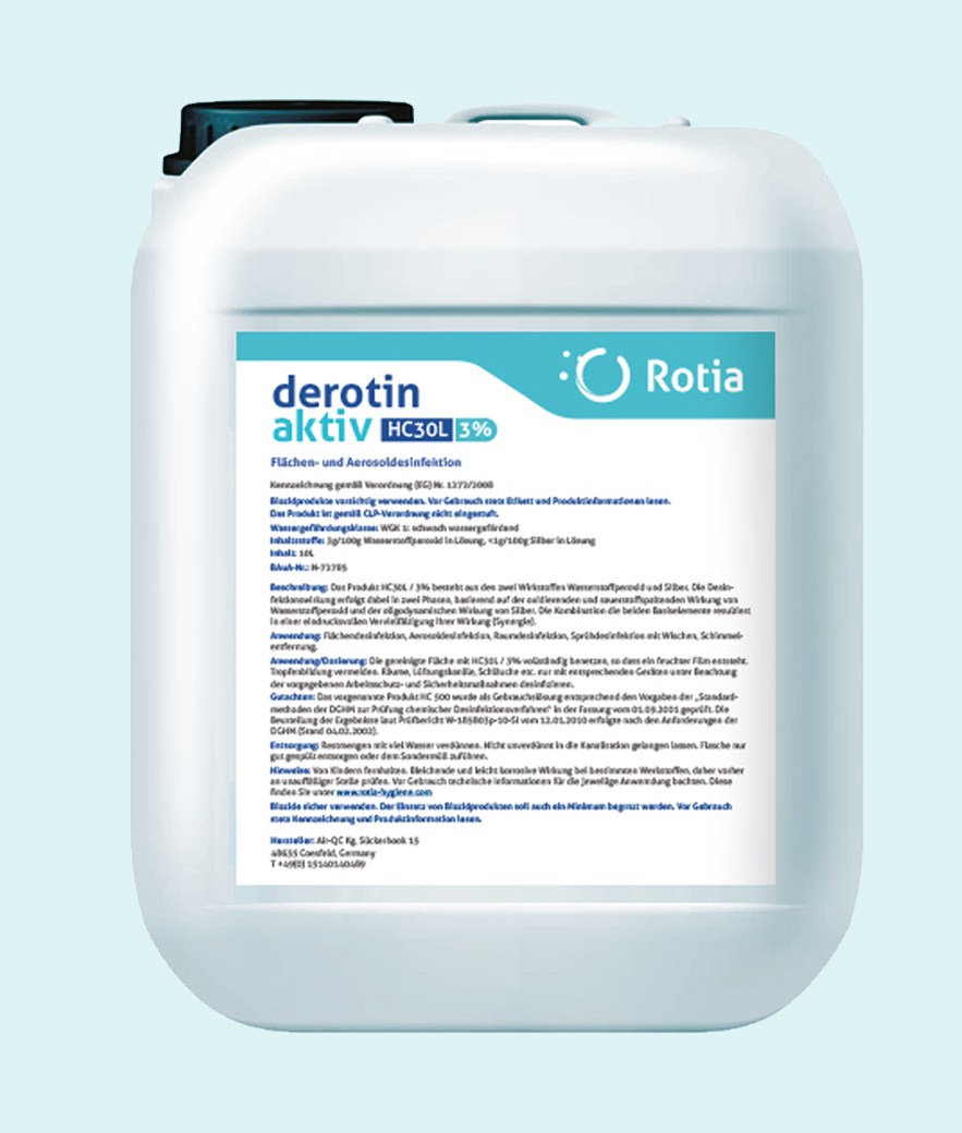 Derotin aktiv HC30L  3% (5 Liter)